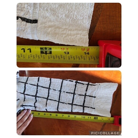 Ali Miles Art To Wear‎ Blouse Tunic Size Small Wire Collar Crinkle White Black - Picture 9 of 10